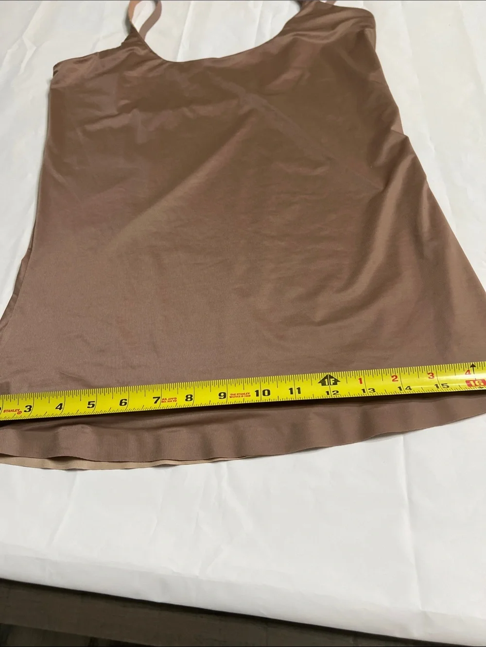 SPANX Stretch Slip Camisole in Nude Brown